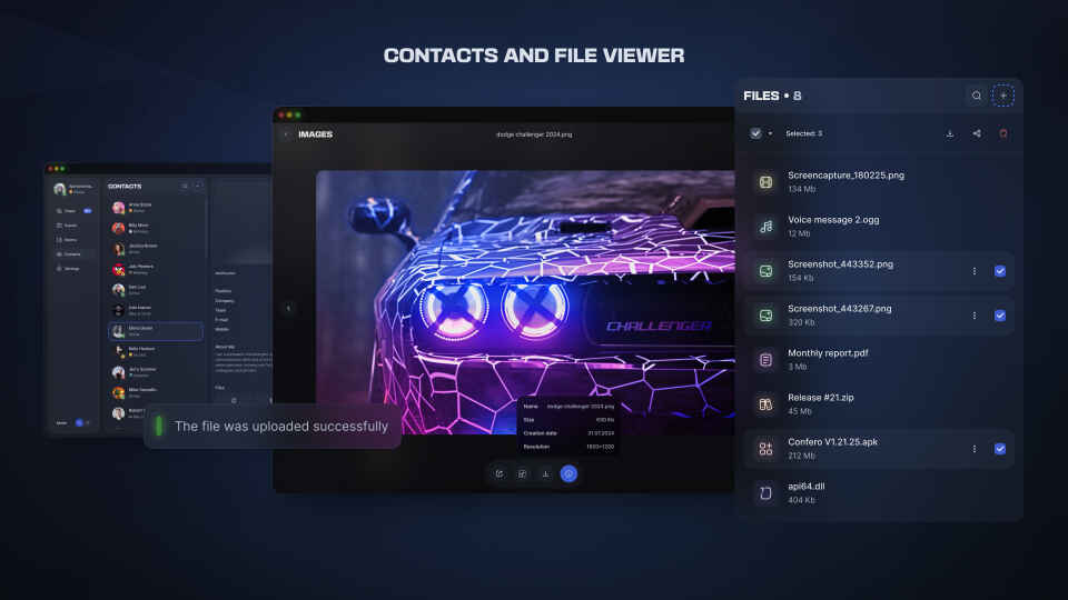 app UI